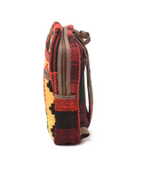 Load image into Gallery viewer, Kardashii Beautiful Fashion Handmade Kilim Backpack Carpet Bag High-Quality Leather Fit Electronic Devices Laptops Kardashian kim kylie
