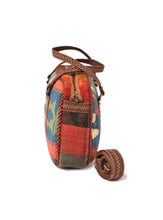 Load image into Gallery viewer, Kardashii traditional hand weaved ethnic shoulder bag handmade elbow carry fashionable chic relaxed purse kilim rug bag kardashian kim kylie
