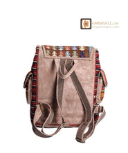 Load image into Gallery viewer, Kardashii street wears representative gift carpetbag handmade traditional geometric unique bag functional, spun wool and yarns uniqueness Kardashian kim kylie

