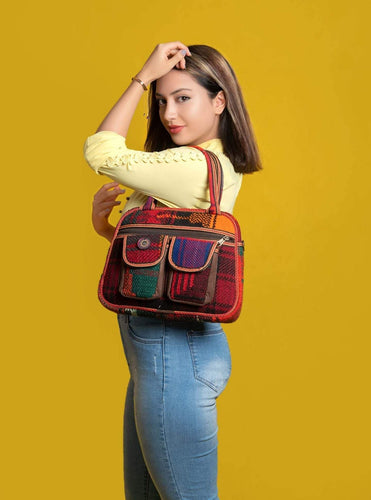 kardashii antique Vintage Jajim Turkish Rug Top Handle fashionable roomy on-trend Purse Kilim Rug Bag Kardashian Kim Kylie