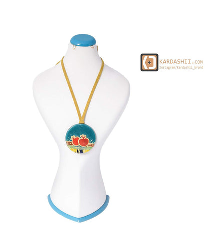 Kardashii Women's Classic turquoise Style functional Colorful necklace, ring, and bracelet Evokes a Fine Lifestyle Kardashian Kim Kylie