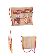 Load image into Gallery viewer, 	Kardashii Plus-Jajim flap bag Hand-Woven Kilim Rug lightweight and lightweight; it is a chic yet relaxed Quality and Oriental Design. Kardashian Kim Kylie
