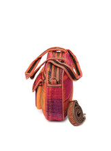 Load image into Gallery viewer, Kardashii Luxury Hand-Woven Kilim Carpet Backpack Bag with Natural Colors and Traditional Design Kardashian kim kylie
