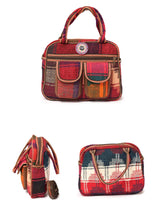 Load image into Gallery viewer, kardashii antique Vintage Jajim Turkish Rug Top Handle fashionable roomy on-trend Purse Kilim Rug Bag Kardashian Kim Kylie
