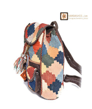 Load image into Gallery viewer, Kardashii different in design Handmade Kilim Backpack Carpet Bag day-to-day needs Fit Electronic design Laptops Kardashian kim kylie
