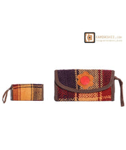 Load image into Gallery viewer, Kardashii colorful wallet handmade functionalities Jajim bag  Kardashii handmade shoes ancient rubber or leather silk or cotton light-weight and very comfortable for your daily use Kardashian Kim Kylie
