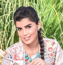 Load image into Gallery viewer, Kardashii Women&#39;s Classic turquoise Style functional Colorful necklace, ring, and bracelet Evokes a Fine Lifestyle Kardashian Kim Kylie
