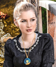 Load image into Gallery viewer, Kardashii Women&#39;s Classic turquoise Style functional Colorful necklace, ring, and bracelet Evokes a Fine Lifestyle Kardashian Kim Kylie
