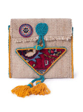 Load image into Gallery viewer, Kardashii Supple and hand-woven Plus-Jajim rug Bag Shoulder and Cross Body for Travel or Turning Around Kardashian Kim Kylie
