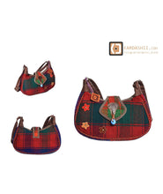 Load image into Gallery viewer, Kardashii Jajim beautiful cross-body gift hobo bag handmade daytime essentials bag functional, antique and instantly uniqueness kardashian kim kylie
