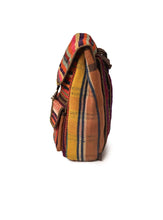 Load image into Gallery viewer, Kardashii Antique Retro-Chic Handmade Colorful Antique Kilim Carpet Top Handle Backpack Gift Kardashian Kim Kylie
