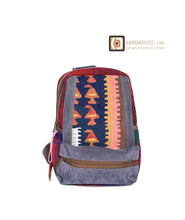 Load image into Gallery viewer, Kardashii traditional hand-weaved ethnic antique bag handmade cotton fabric fashionable chic on-trend purse kilim rug bag Kardashian kim kylie
